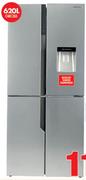 Hisense 620Ltr Side By Side Fridge H620FI-Wd