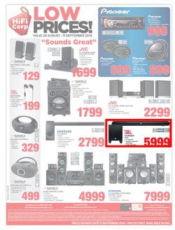 HiFi Corp : Low Prices (29 Aug - 11 Sep 2016), page 12