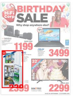 HiFi Corp : Birthday Sale (26 Sep - 2 Oct 2016), page 1