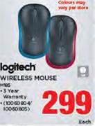 LOGITEC WIRELESS MOUSE