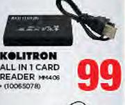 KOLITRON ALL IN ONE CARD
