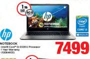 HEWLETT PACKARD NOTEBOO 4GB