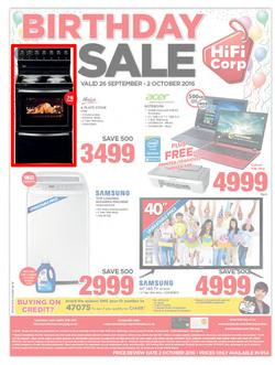 HiFi Corp : Birthday Sale (26 Sep - 2 Oct 2016), page 16
