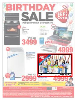 HiFi Corp : Birthday Sale (26 Sep - 2 Oct 2016), page 16
