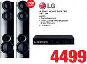 LG 4.2 DVD Home Theatre System LHD675