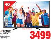 Sansui 40" FHD LED TV SLED-40FHD