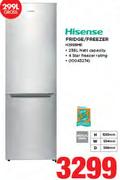 Hisense 299Ltr Fridge/Freezer H299BME