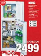 KIC 171Ltr Fridge/Top Freezer