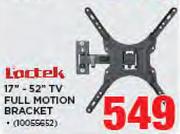 Loctek 17-52" TV Full Motion Bracket