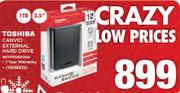 Toshiba 1TB Canvio External Hard Drive