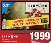Diamond 32" LED TV 32HDVM