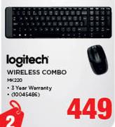 Logitech Wireless Combo MK220