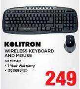 Kolitron Wireless Keyboard And Mouse