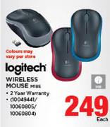 Logitech Wireless Mouse M185-Each