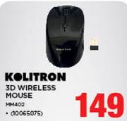 Kolitron 3D Wireless Mouse MM402