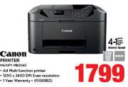 Canon 4 In 1 Mono Laser Maxify printer MB2040