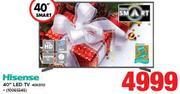 Hisense 40" FHD LED TV 40K3110