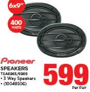 Pioneer 6x9" Speakers TSA6965/5966-Per Pair