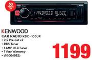 Kenwood Car Radio KDC-100UR