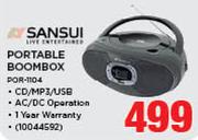 Sansui Portable Boombox POR-1104