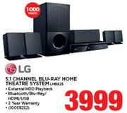 LG 5.1 Channel Blu-Ray Home Theatre System LHB625