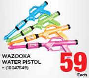Wazooka Water Pistol-Each