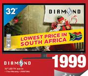 Diamond 32" HD Ready LED TV 32 HD VM