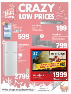 HiFi Corp : Crazy Low Prices (12 Dec - 24 Dec 2016), page 1