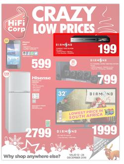 HiFi Corp : Crazy Low Prices (12 Dec - 24 Dec 2016), page 1