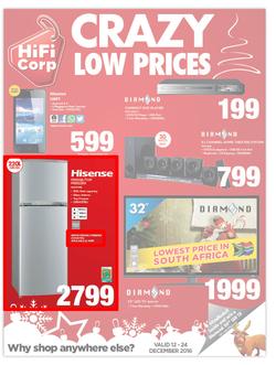 HiFi Corp : Crazy Low Prices (12 Dec - 24 Dec 2016), page 1