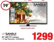 Sansui 19" HD Ready LED TV SLED19HD