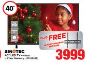 Sinotec 40" Full HD LED TV 40F360D