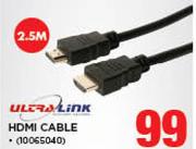Ultra Link HDMI Cable-2.5M