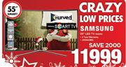 Samsung 55" Smart Curved Full HD LED TV 55K650