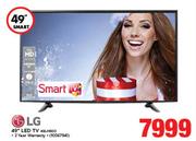 LG 49" Full HD Smart LED TV 