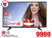 LG 49" UHD Smart LED TV 