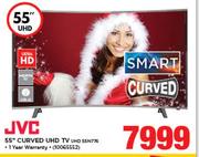 JVC 55" UHD Smart Curved LED TV UHD 55N776