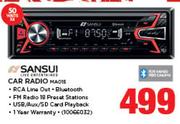 Sansui Car Radio MA015