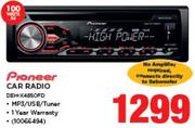Pioneer Car Radio DEH-X4850FD