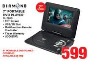 Diamond 9" Portable DVD Player