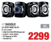 Sansui 2.1 DVD Mini Hi-Fi BT SDH-200BT