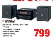 Sansui CD/Radio Micro System MHF-5018