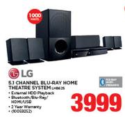 LG 5.1 Channel Blu-Ray Home Theatre System LHB625