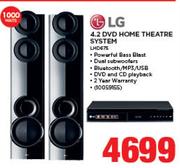 LG 4.2 DVD Home Theatre System LHD675