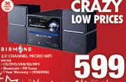 Diamond 2.0 Channel Micro HiFi DM-102