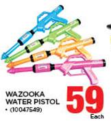Wazooka Water Pistol-Each