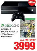 Xbox One Console 500GB+ Fifa 17