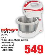 Mellerware Mixer And Bowl