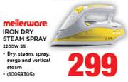 Mellerware Iron Dry Steam Spray 2200W