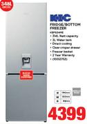 KIC 348Ltr Fridge/Bottom Freezer KBF634ME